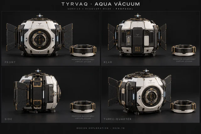 TYRVAQ AQUA VĀCUUM form study